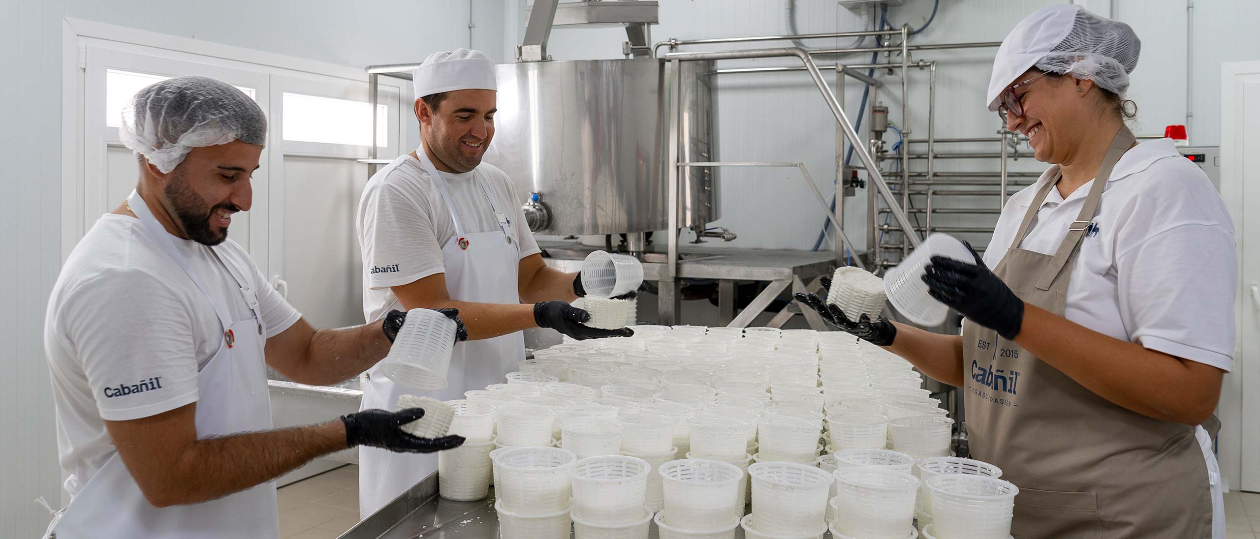 elaboracion cabañil queseria artesana en Salteras